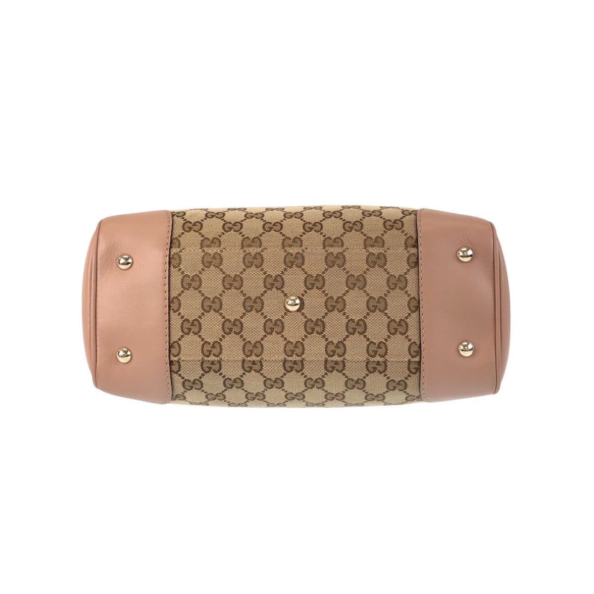Gucci Tote Bag 257061 Gg Canvas, Leather Beige Tote Bag Shoulder Bag Mayfair Women
