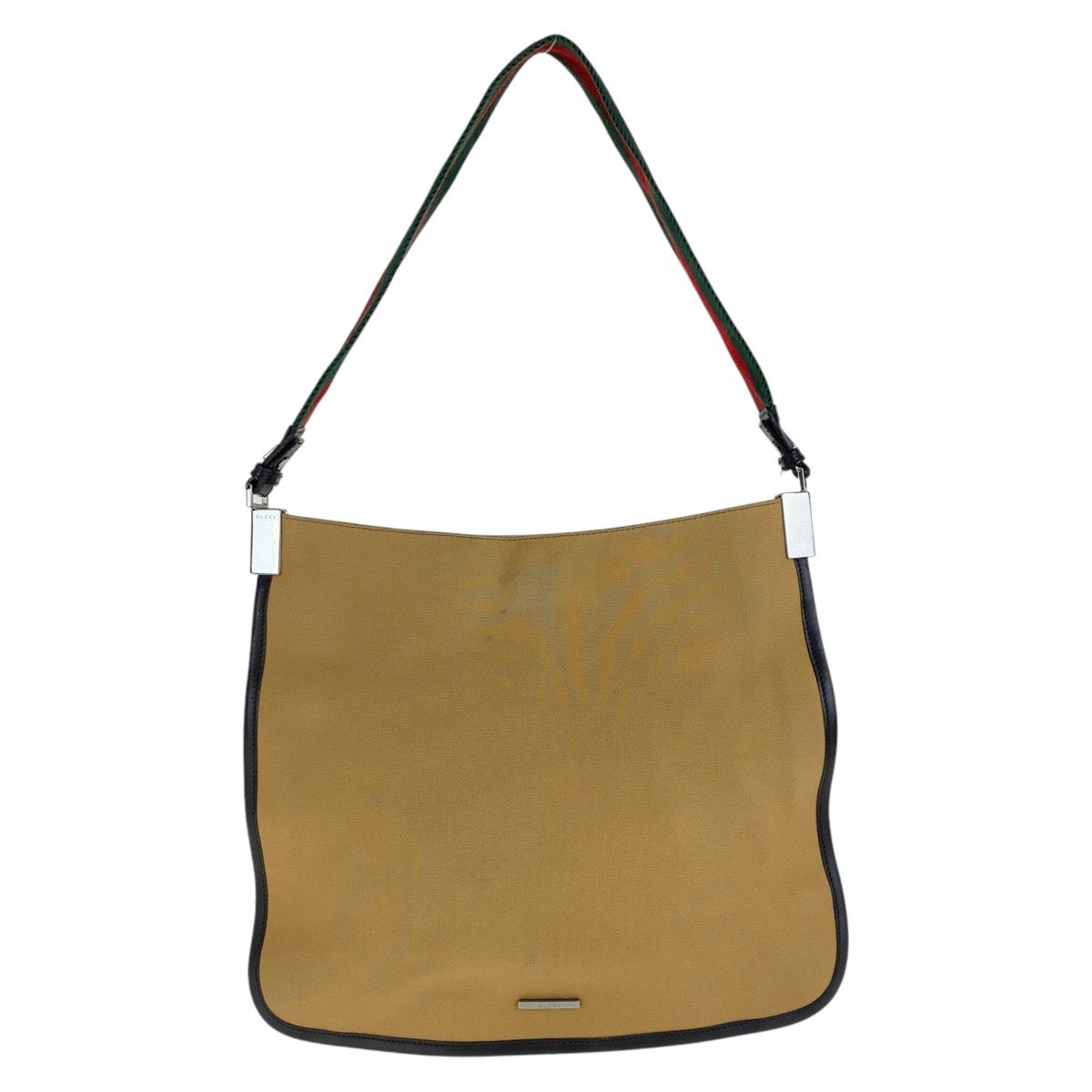 Gucci Shoulder Bag 001 4321 Canvas Beige Sherry Line Women
