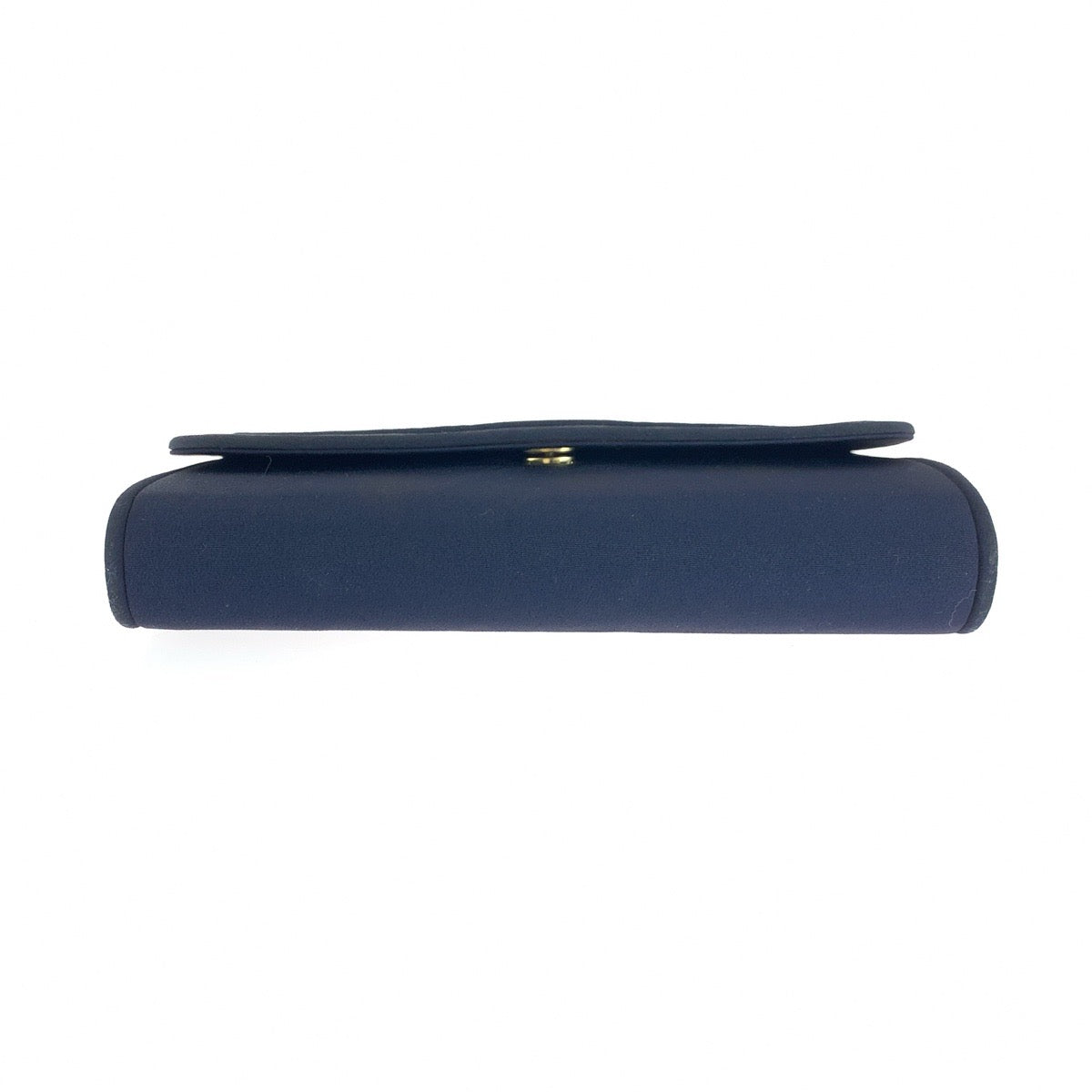 Gucci Shoulder Bag Canvas Navy Gold Metal Chainshoulder Bag Shoulder Old Gucci Women