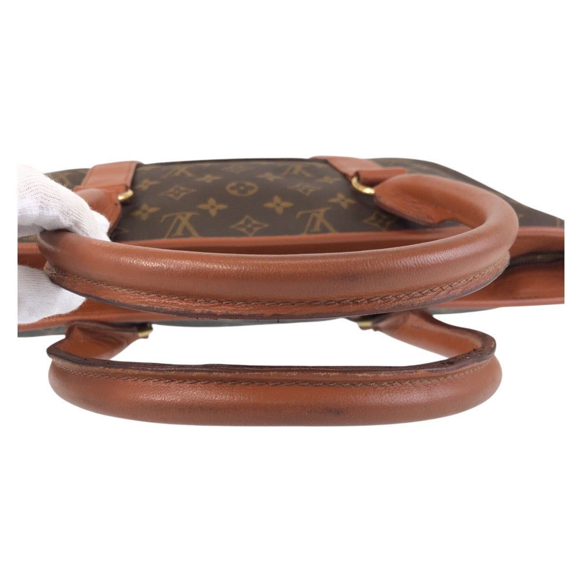 Louis Vuitton Tote Bag M42425 Pvc, Leather Brown Gold Metal Tote Bag Shoulder Bag Monogram Weekend