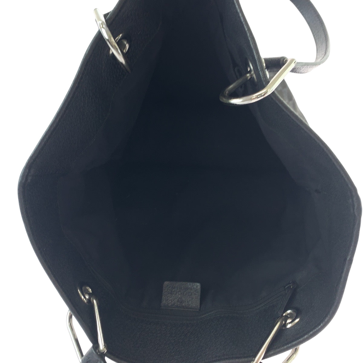 Gucci Tote Bag 120836 Gg Canvas Black Silvermetal Tote Bag Shoulder Bag Women