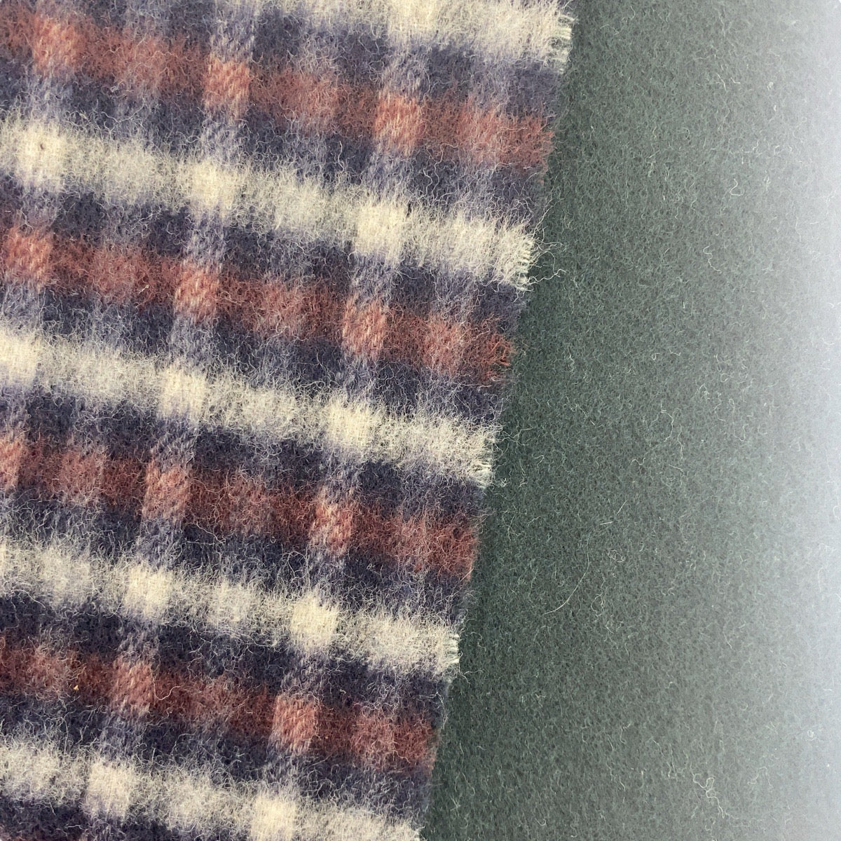 Gucci Scarf 429736 Wool Brown Green Multicolor Mens