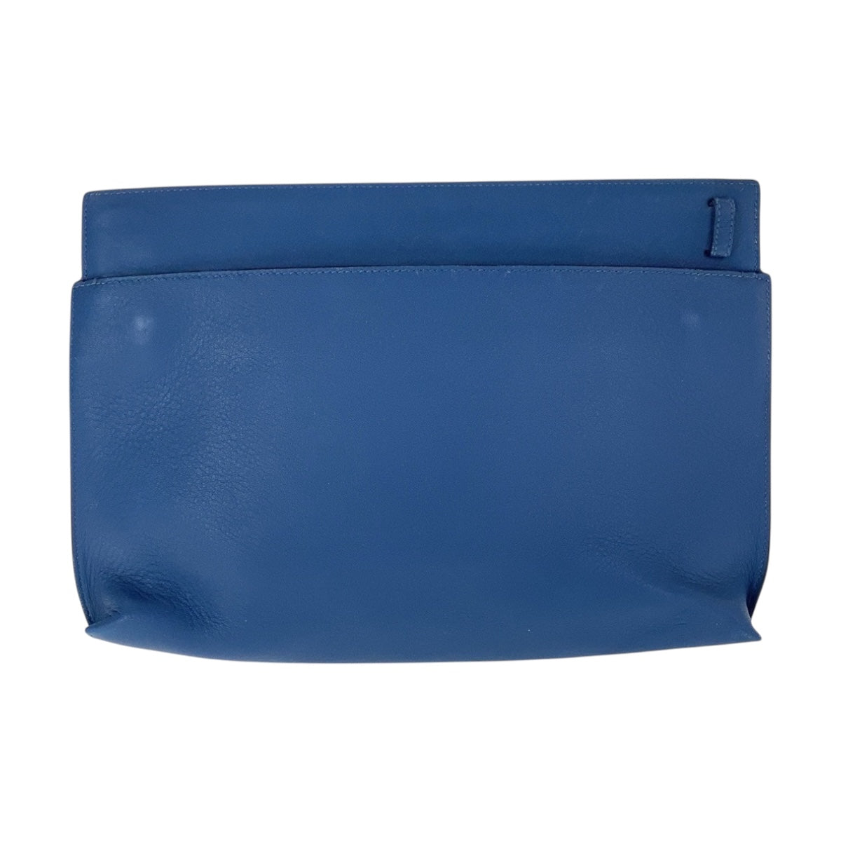 Loewe Clutch Bag Leather Blue White Silvermetal Clutch Bag Business Bag T Pouch Women