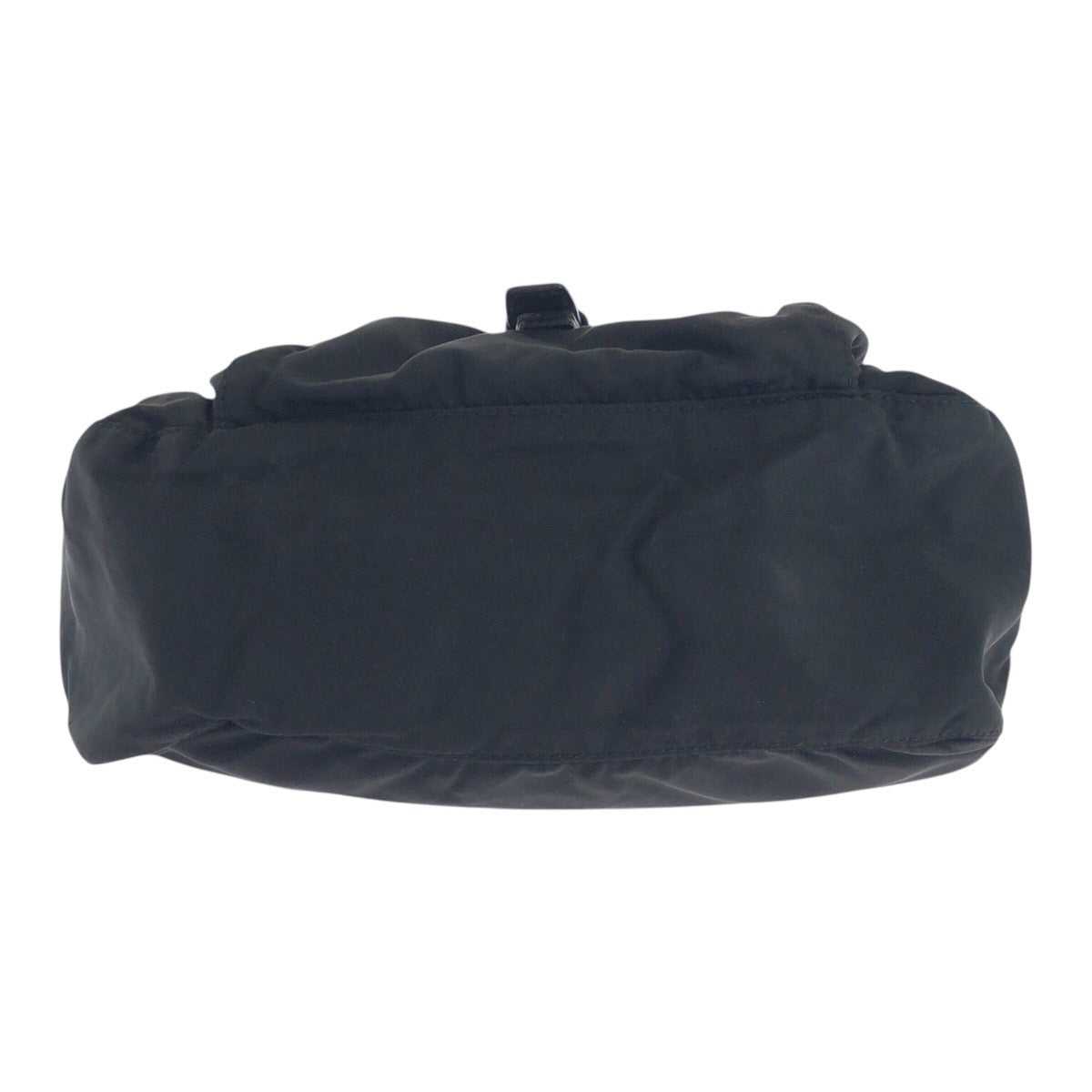 Prada Shoulder Bag Nylon, Leather Black Silvermetal Shoulder Bag Pochette Test Triangle With Logo
