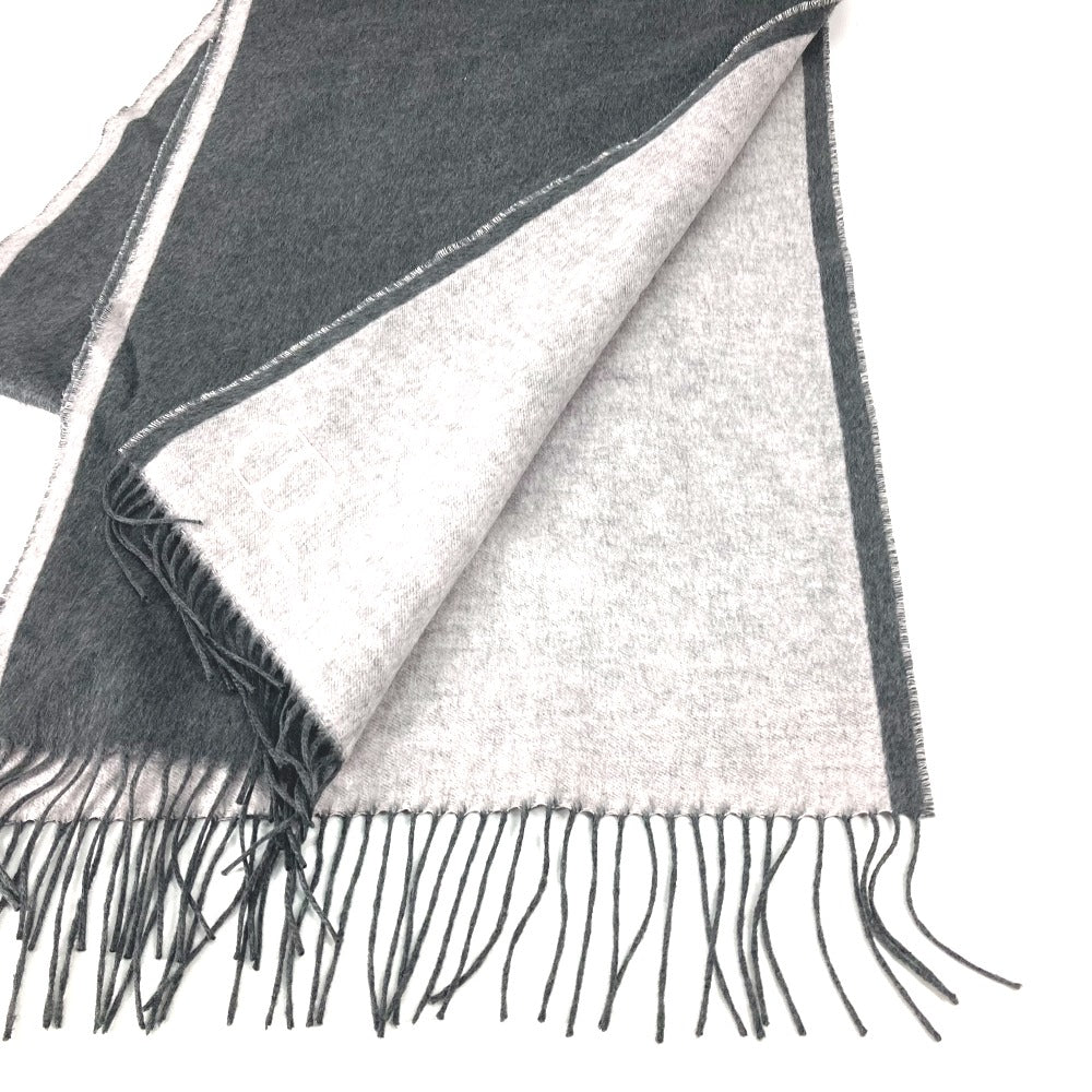 Dior Scarf 93E0015Dh001 Silk Gray Cd Logo Women