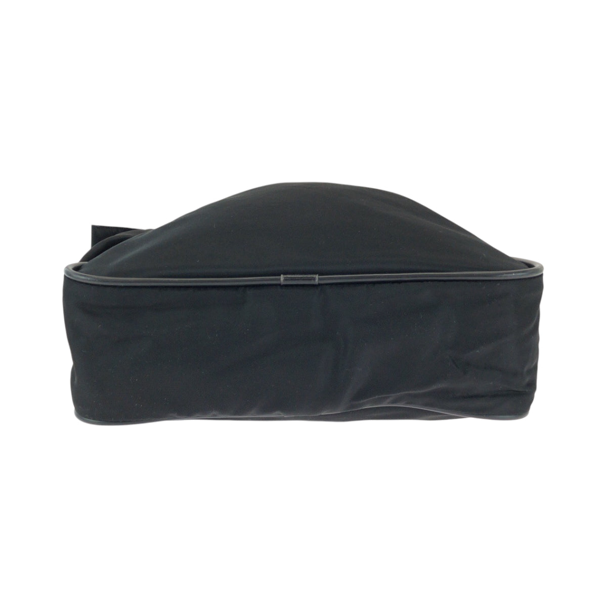 Prada Shoulder Bag Nylon Black Silvermetal Shoulder Bag Messenger Bag Test Triangle With Logo Mens
