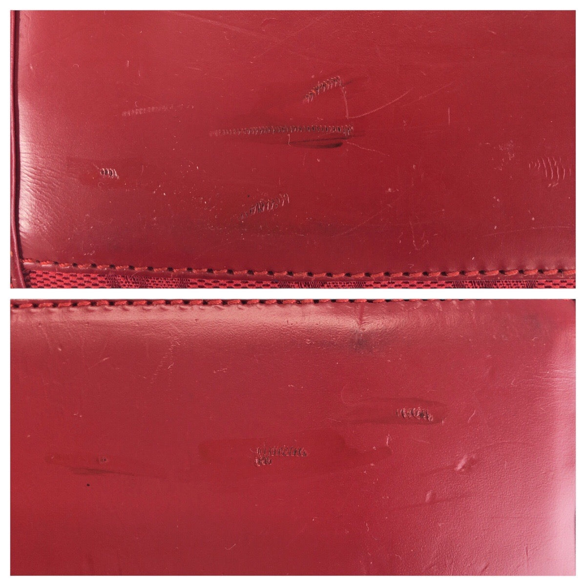 Gucci Shoulder Bag 002 1073 Gg Canvas, Leather Red Silver Metal Shoulder Bag Handbag Jackie Women