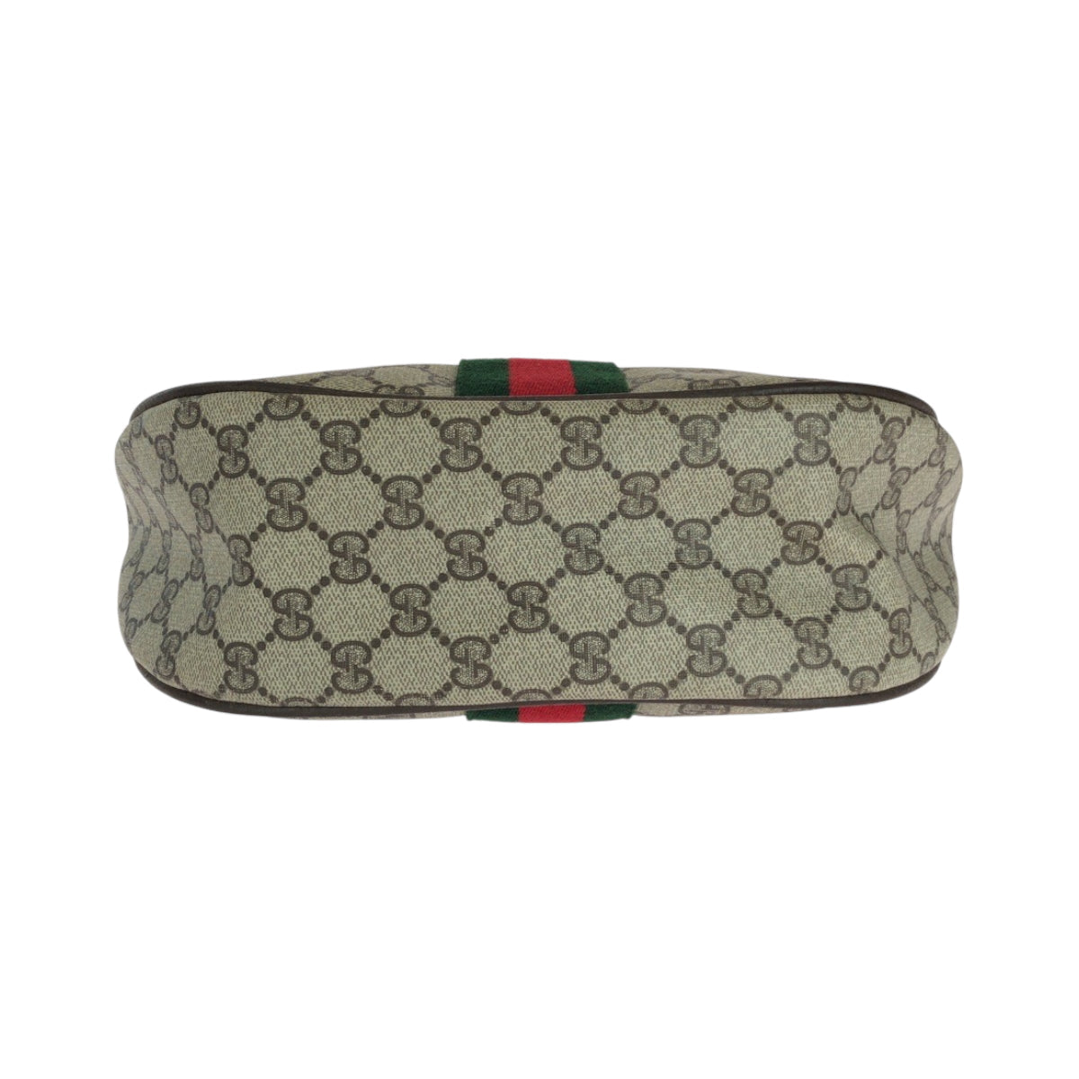 Gucci Shoulder Bag 10 02 008 Gg Supreme Canvas Beige Brown Brown Metal Shoulder Bag Shoulder Bag