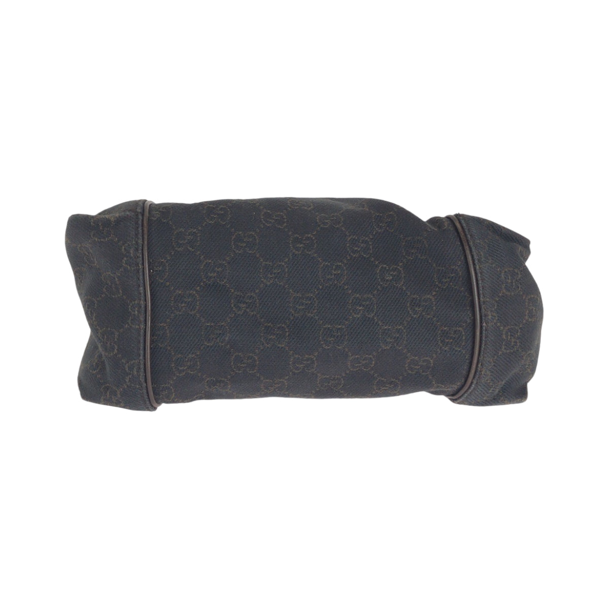 Gucci Shoulder Bag 101333 Gg Canvas Brown Black Metal Shoulder Bag Handbag Women