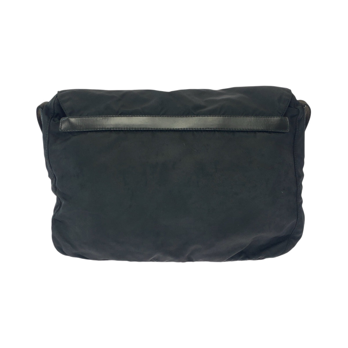 Prada Shoulder Bag 1Bd671 Nylon Black Silvermetal Shoulder Bag Messenger Bag Test Triangle With