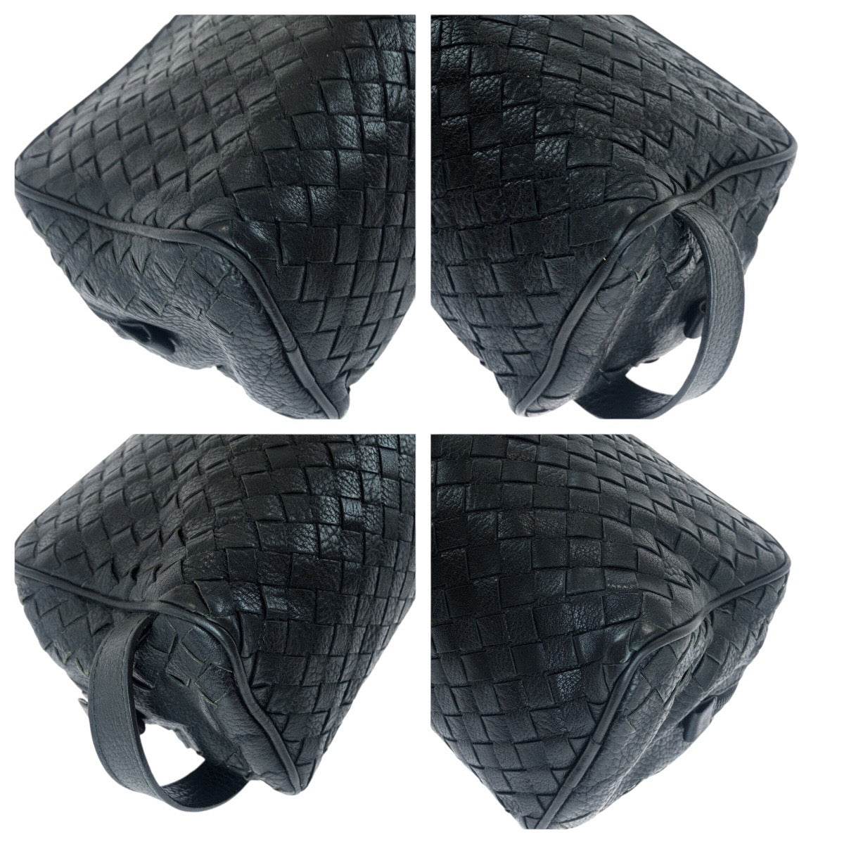 Bottegaveneta Business Bag 144361 V6143 1000 Leather Black Gunmetal Business Bag Clutch Bag