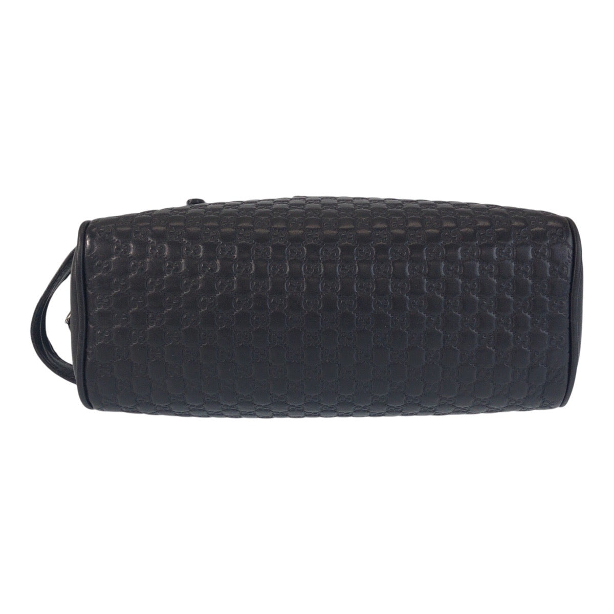 Gucci Business Bag 419775 Leather Black Black Business Bag Clutch Bag Micro Guccisima Mens