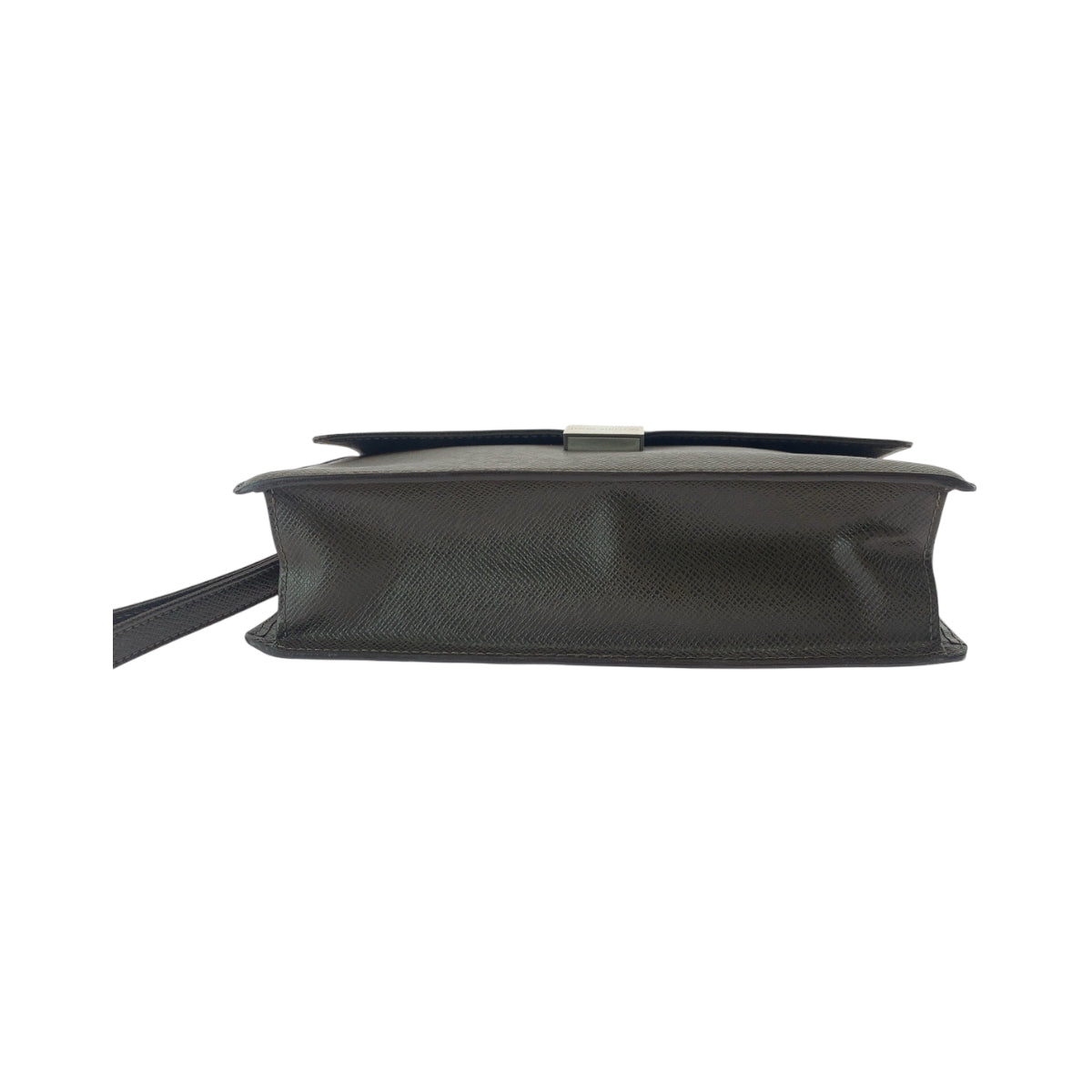 Louis Vuitton Business Bag M30786 Taiga Brown Silver Metal Business Bag Clutch Bag Taiga Selenga