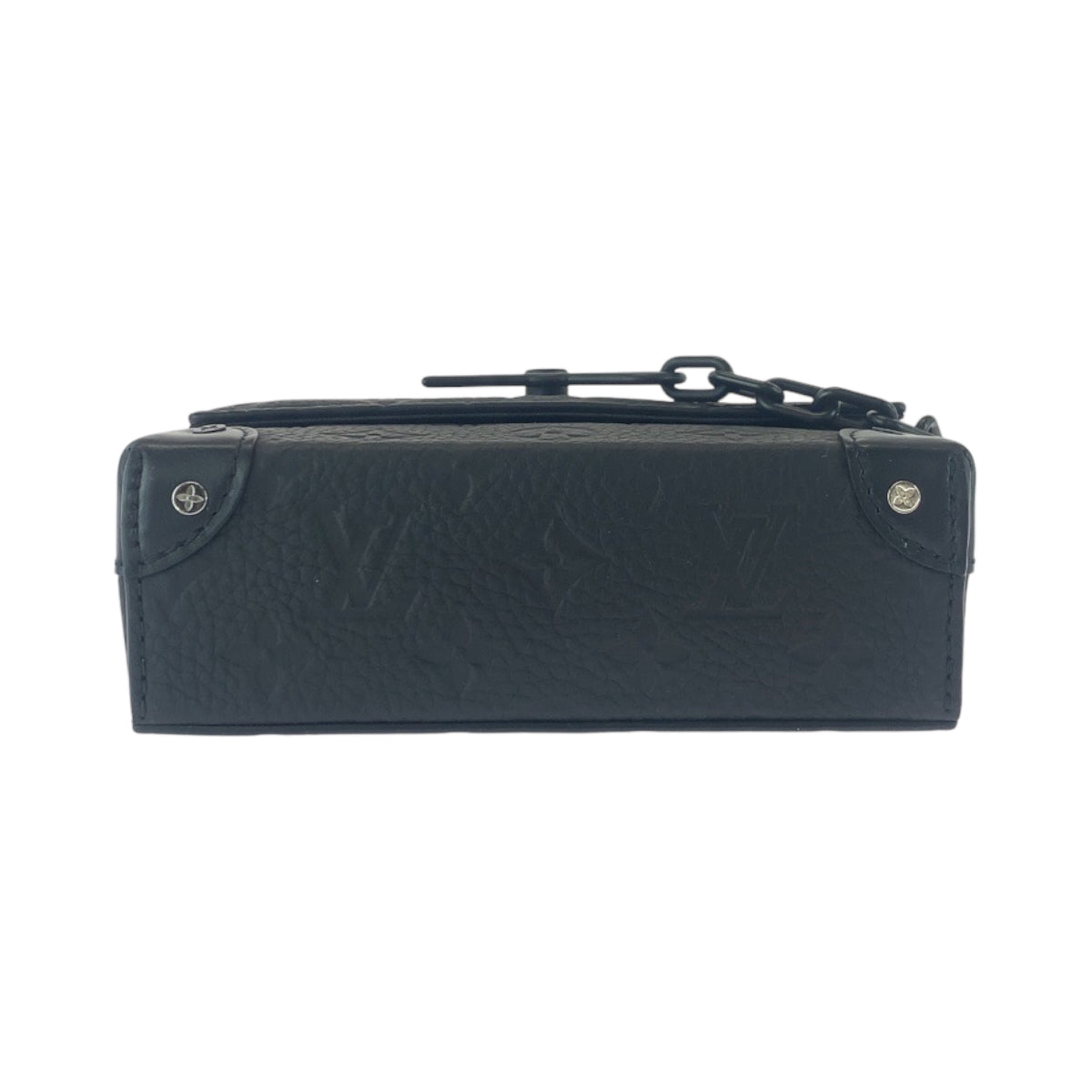 Louis Vuitton Shoulder Bag M81746 Leather Noir Black Black Metal Shoulder Bag Pochette Monogram