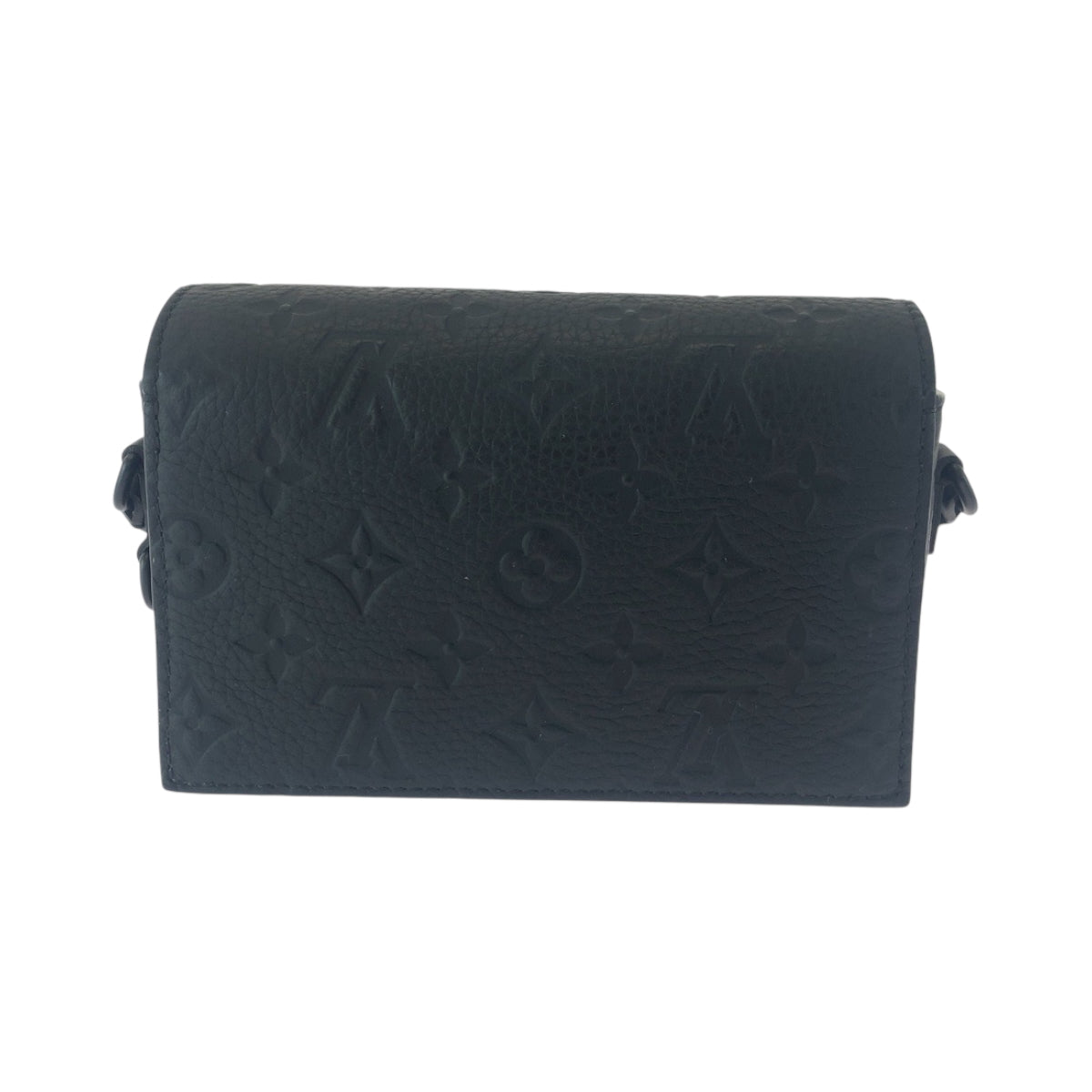 Louis Vuitton Shoulder Bag M81746 Leather Noir Black Black Metal Shoulder Bag Pochette Monogram