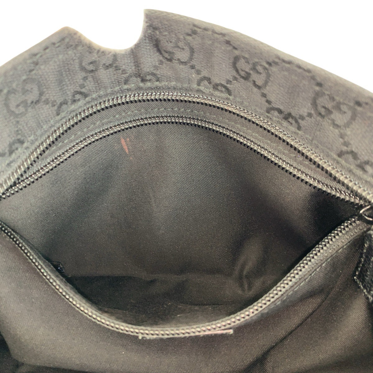 Gucci Shoulder Bag 189749 Gg Canvas Black Black Shoulder Bag Pochette Sherry Line Women