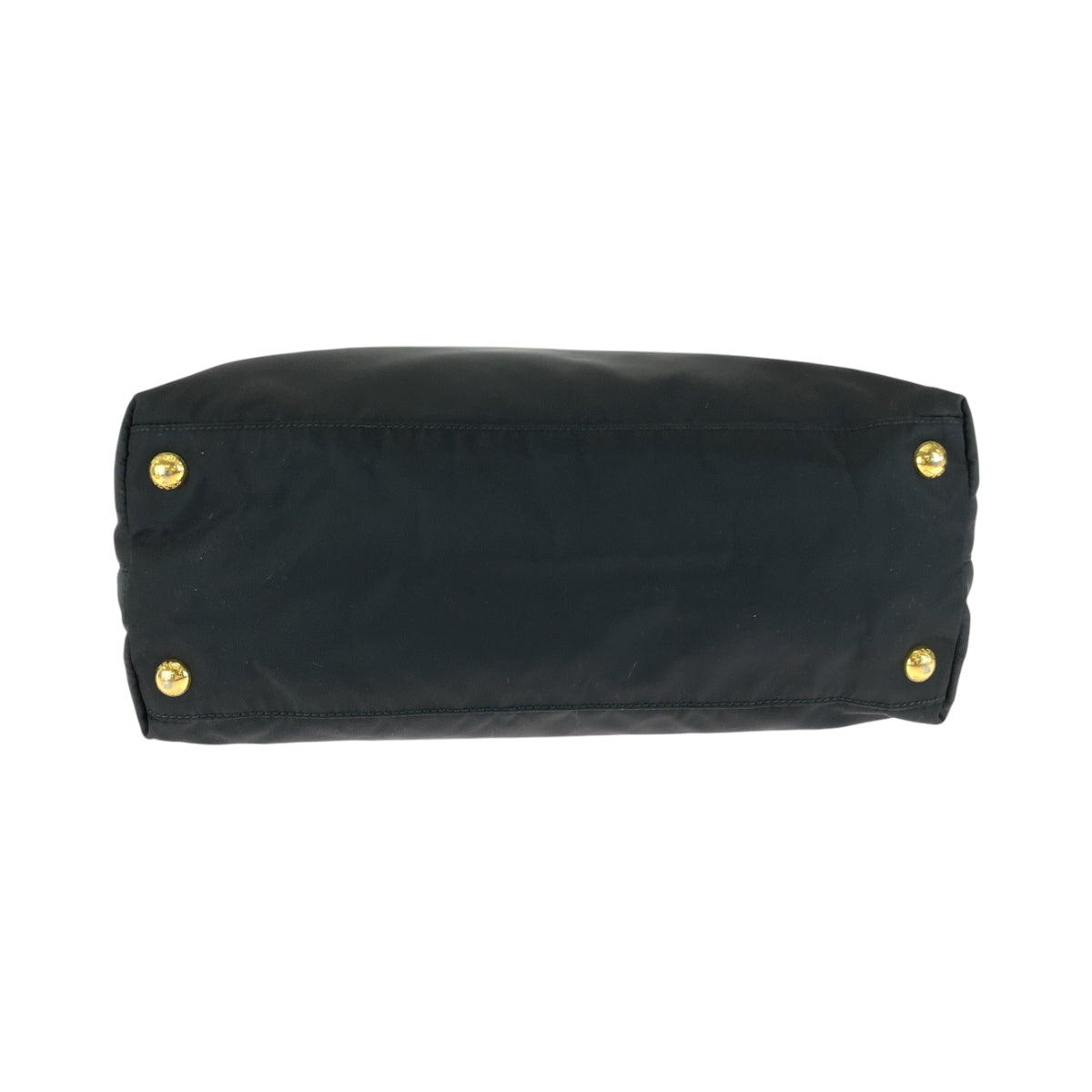 Prada Tote Bag Br3854 Nylon Black Goldmetal Tote Bag Shoulder Bag Test Triangle With Logo Women