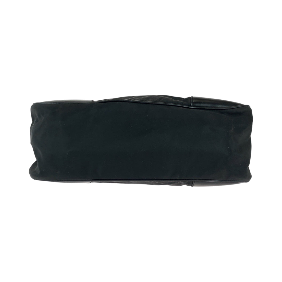 Prada Shoulder Bag Br0449 Nylon Black Silvermetal One Shoulder Bag Handbag Test Triangle With Logo
