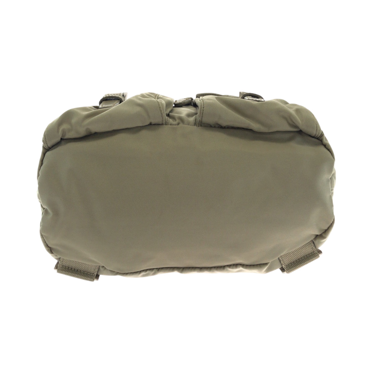 Prada Backpack Nylon Greige Silvermetal Backpack Backpack Test Triangle With Logo Women
