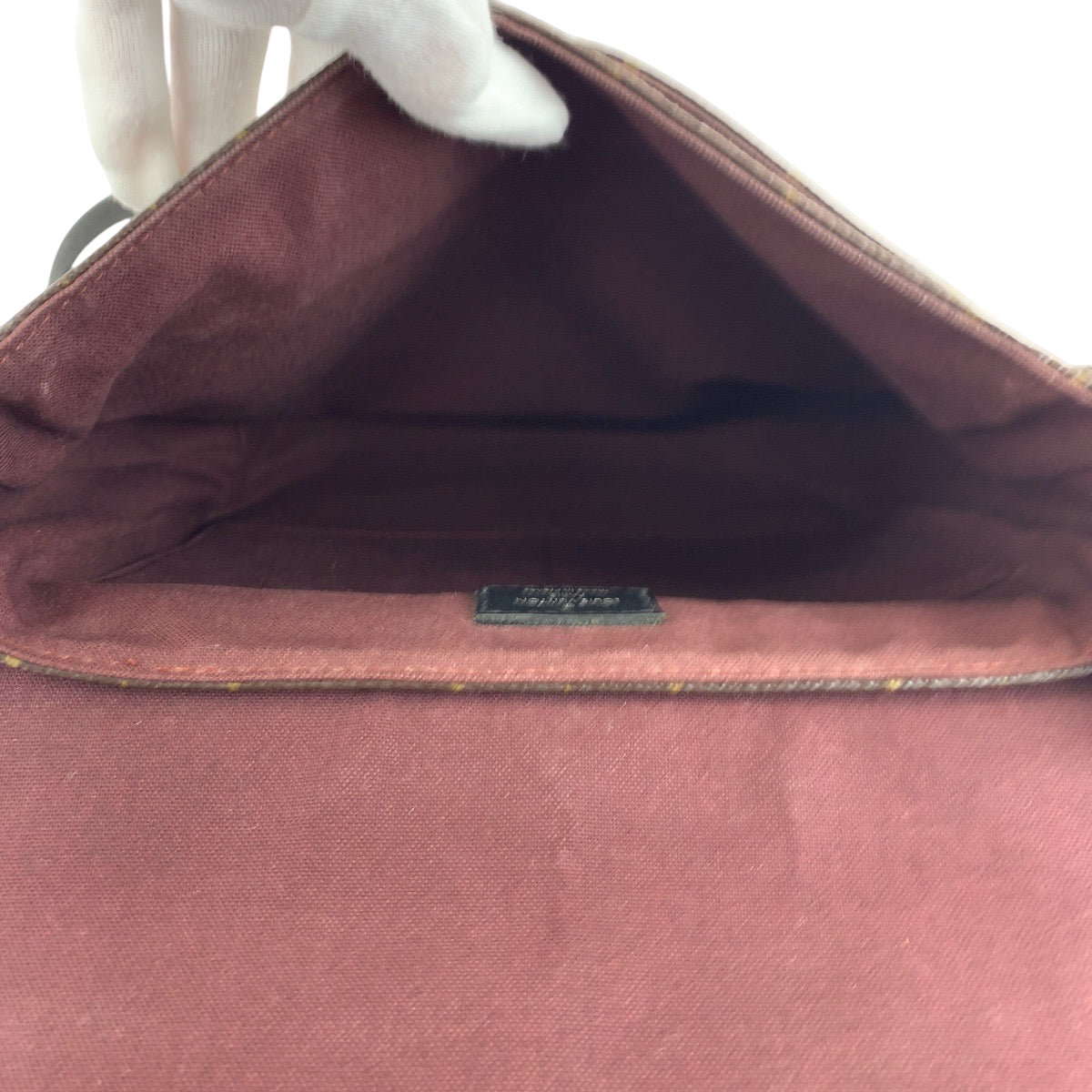 Louis Vuitton Shoulder Bag M40935 Pvc Brown Black Silvermetal Shoulder Bag Monogram Macasa District
