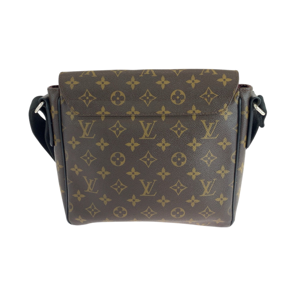 Louis Vuitton Shoulder Bag M40935 Pvc Brown Black Silvermetal Shoulder Bag Monogram Macasa District