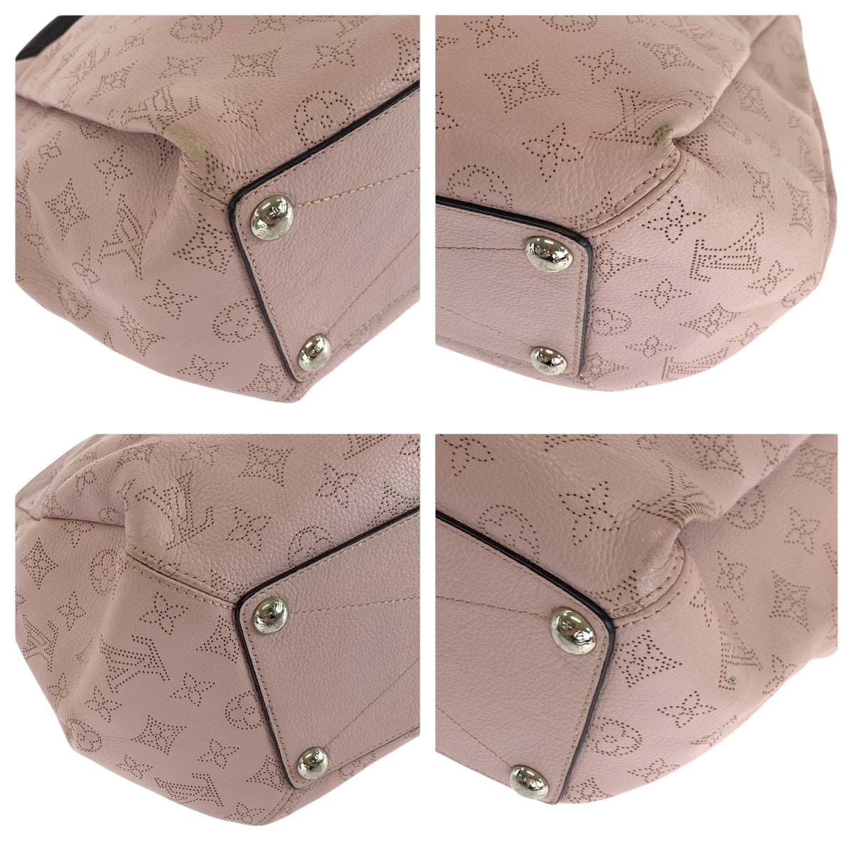 Louis Vuitton Shoulder Bag M50033 Leather Magnolia Pink Silvermetal Shoulder Bag Handbag 2Way