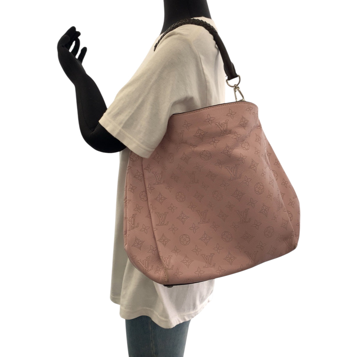 Louis Vuitton Shoulder Bag M50033 Leather Magnolia Pink Silvermetal Shoulder Bag Handbag 2Way