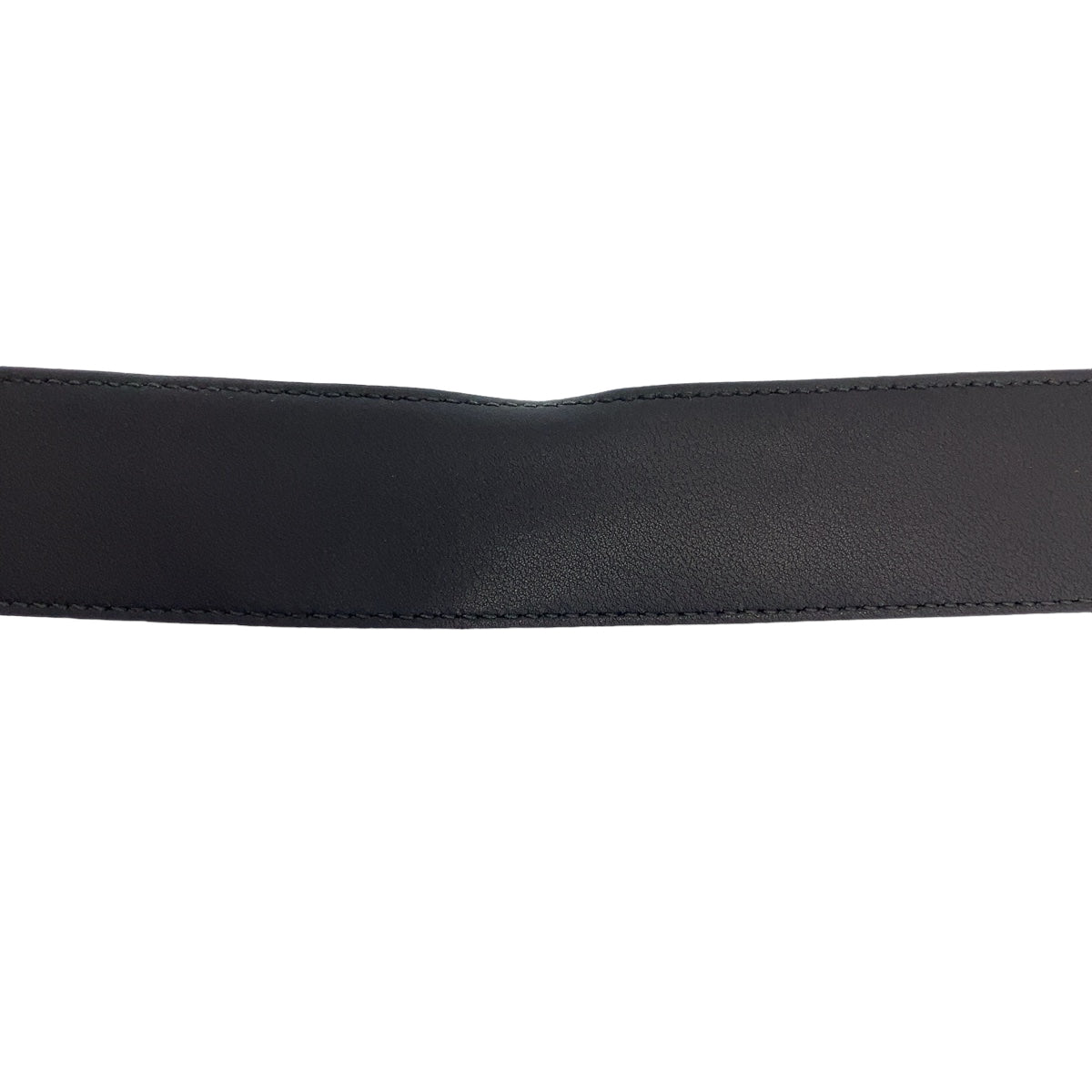 Gucci Belt 525040 Leather Black Belt Buckle 33.1"/34" Unisex Marmont Gg Logo Mens(Unisex) 34