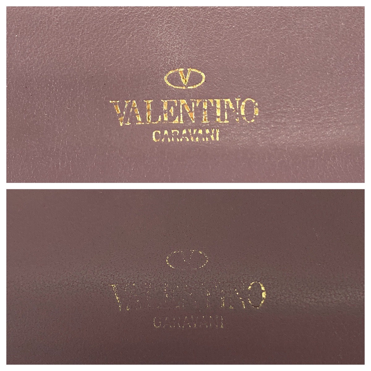 Valentino Bifold Wallet Tw2P0620Bol416 Leather Purple Folding Wallet Compact Wallet Rock Studs Women