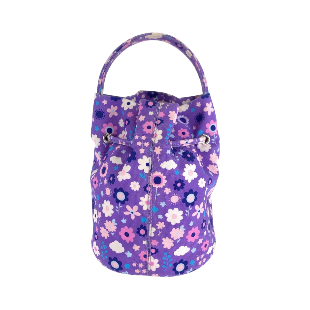 Balenciaga Shoulder Bag 656682 Ikat Nylon Canvas Purple Multicolor Silvermetal Shoulder Bag Handbag