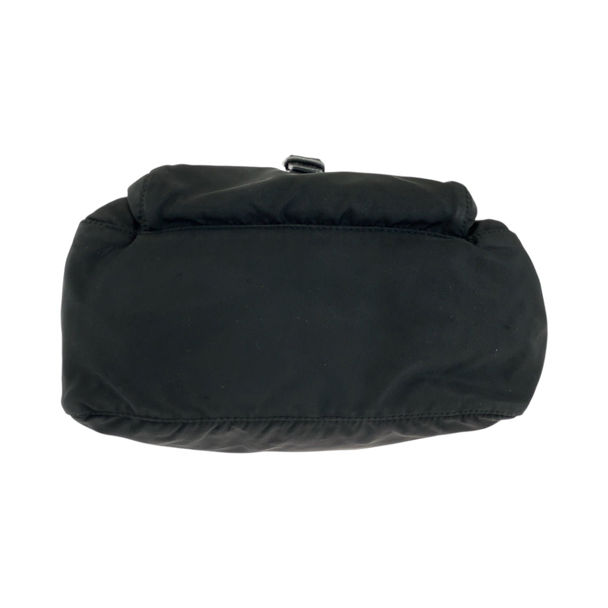 Prada Shoulder Bag Nylon Black Silvermetal Shoulder Bag Pochette Test Triangle With Logo Women