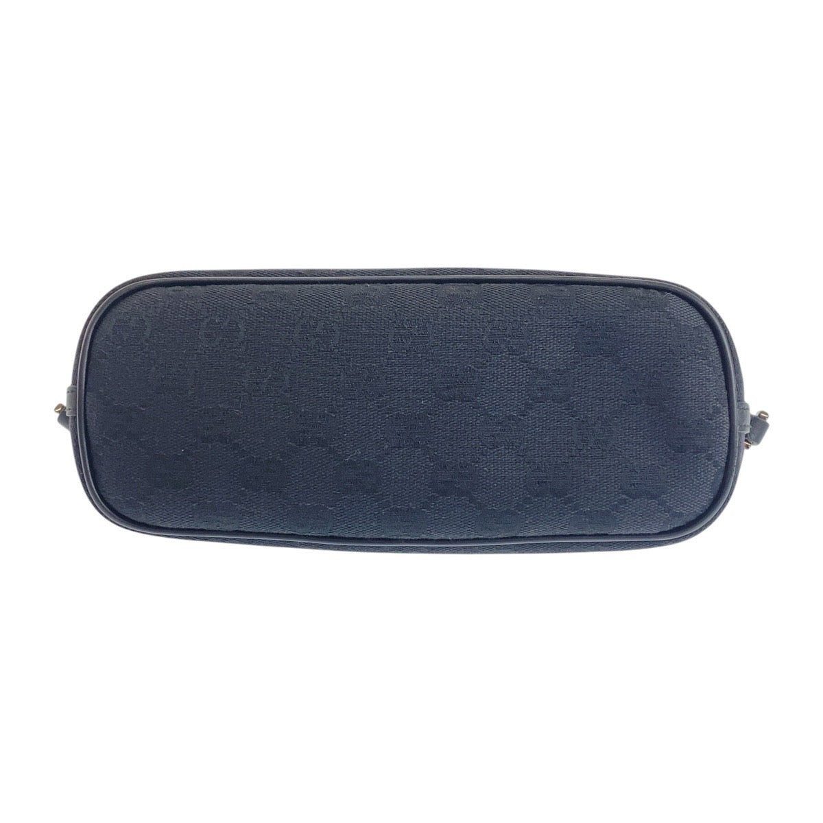 Gucci Handbag 07198 Gg Canvas, Leather Black Silvermetal Handbag Accessory Pouch Women