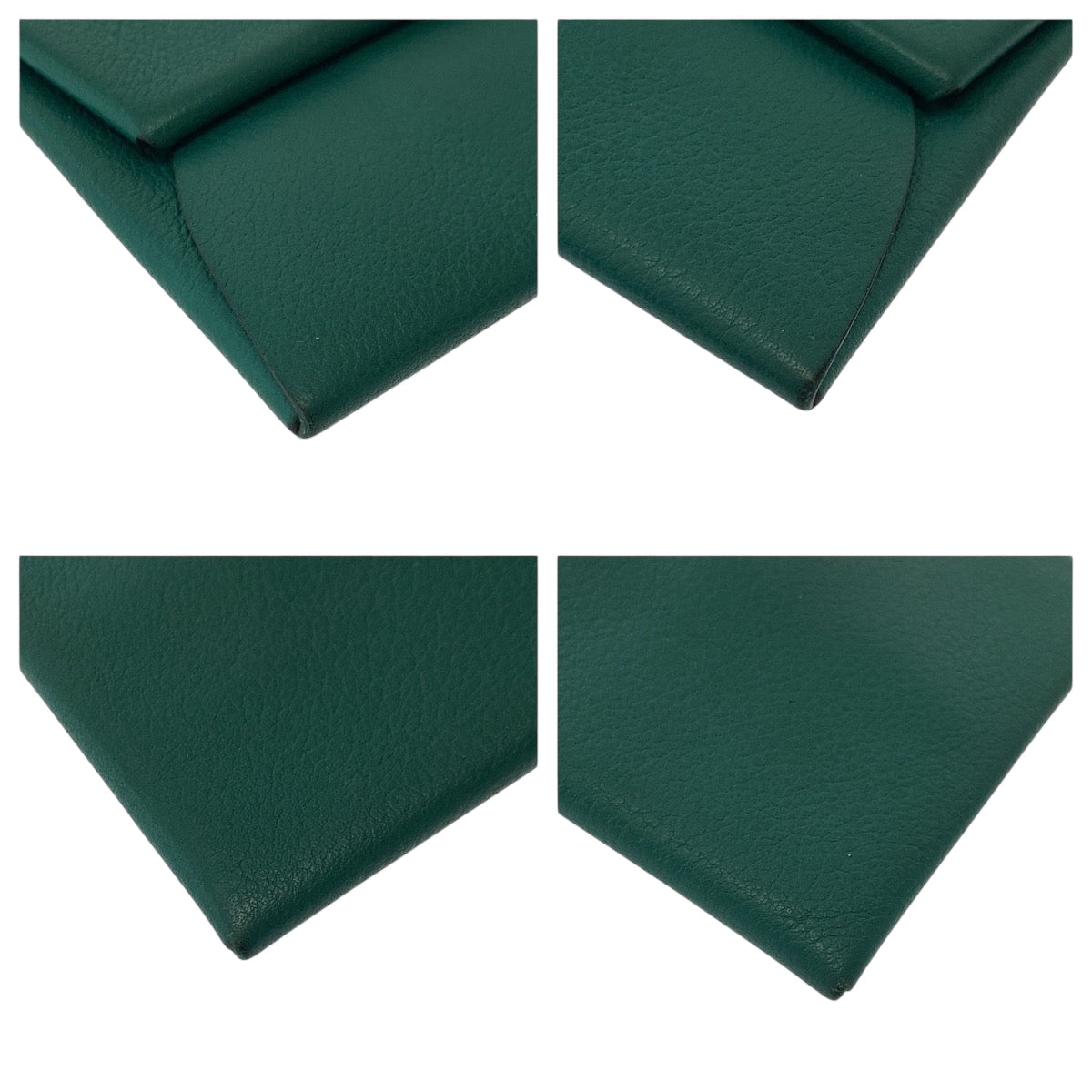 Hermes Coin Case Shave Green Coin Case Coin Pocket Bastia Verso Women