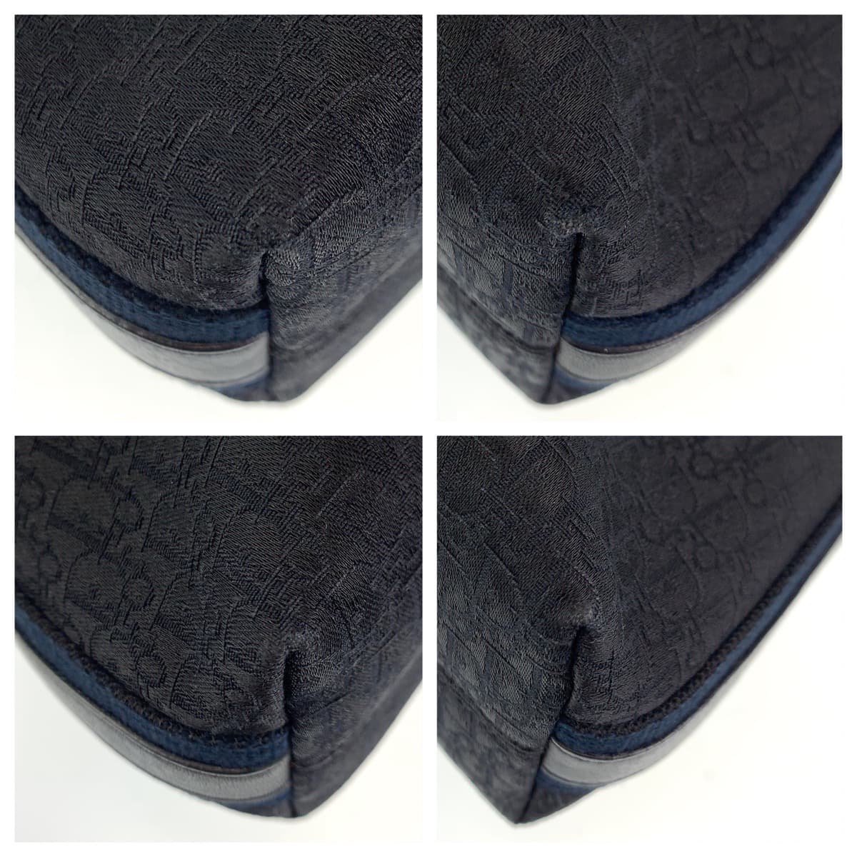 Dior Shoulder Bag Canvas, Leather Black Silvermetal Shoulder Bag Messenger Bag Trotter Oblique