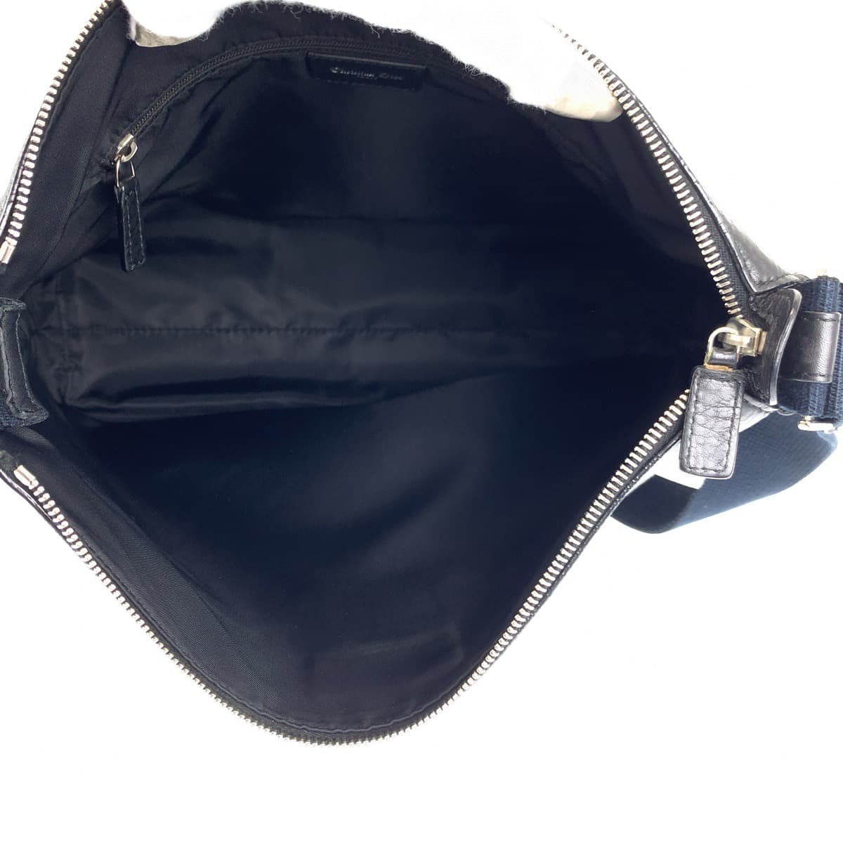 Dior Shoulder Bag Canvas, Leather Black Silvermetal Shoulder Bag Messenger Bag Trotter Oblique