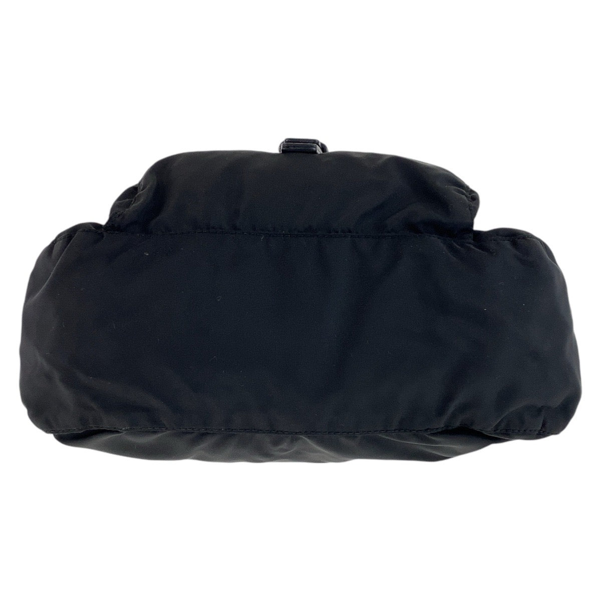 Prada Shoulder Bag Nylon, Leather Black Silvermetal Shoulder Bag Messenger Bag Test Triangle With