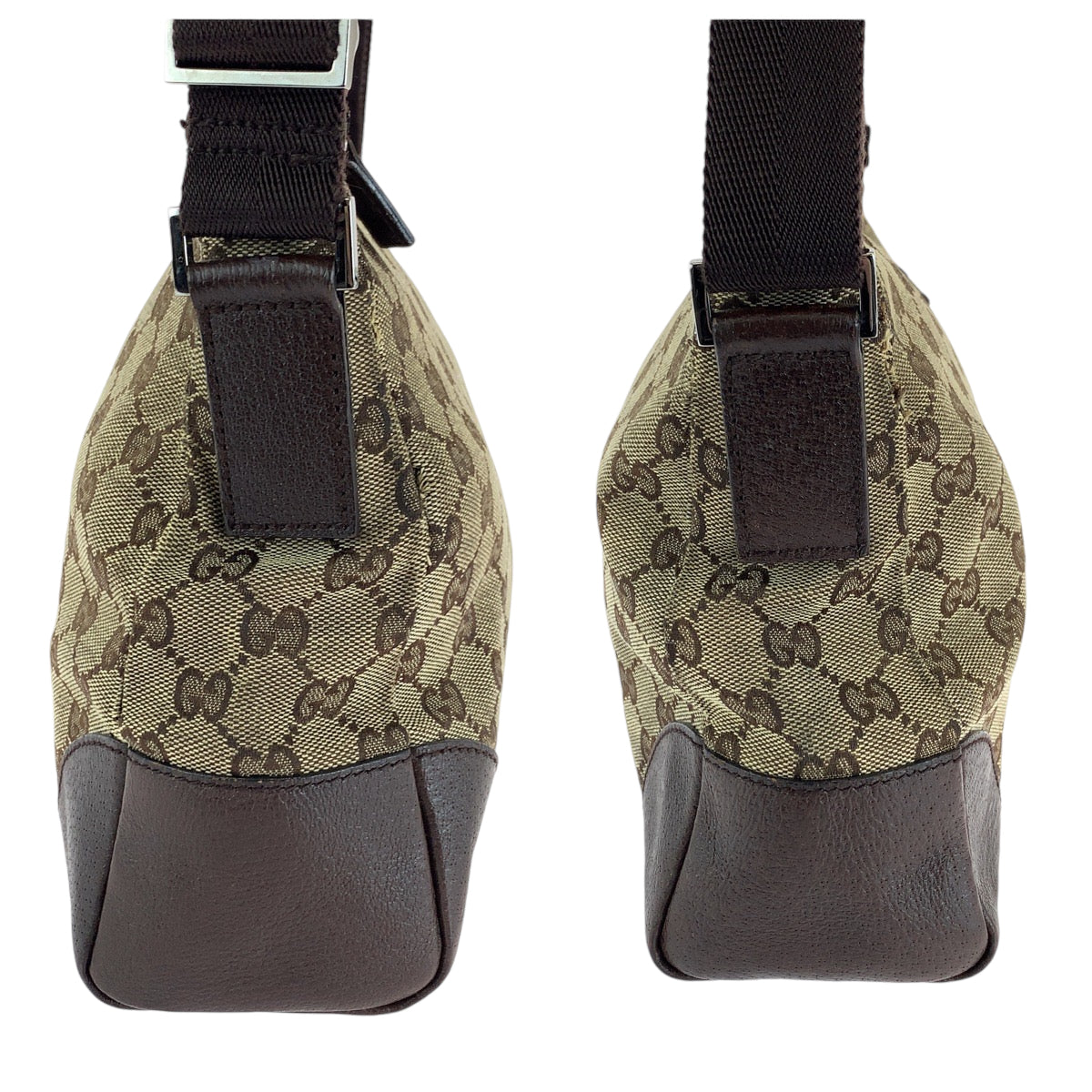Gucci Shoulder Bag 114273 Gg Canvas Brown Beige Silvermetal Shoulder Bag Messenger Bag Women