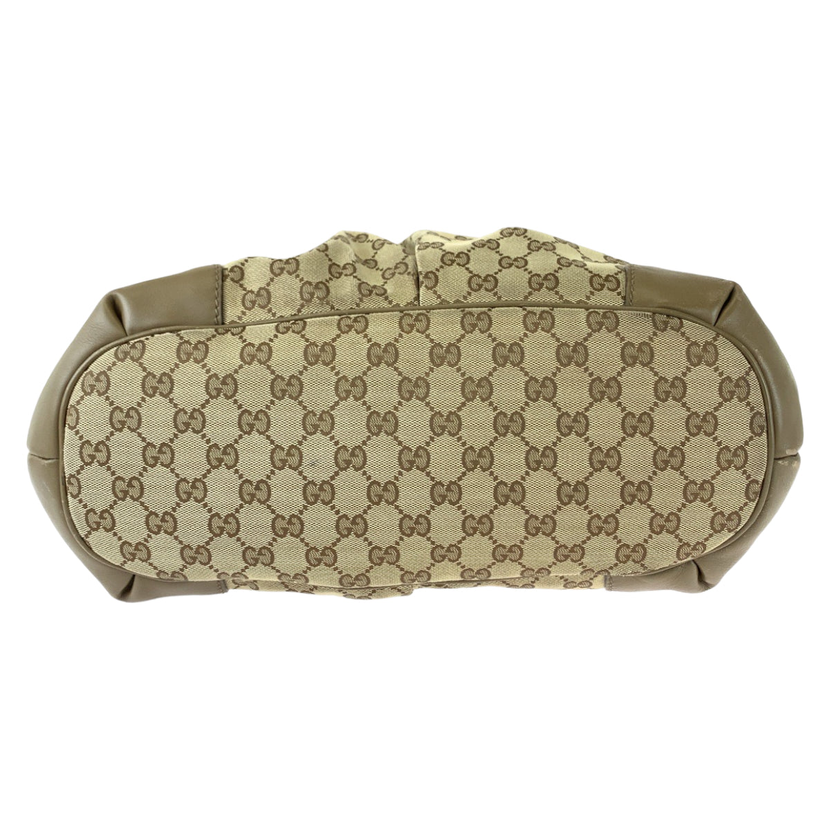 Gucci Tote Bag 285730 Gg Canvas Brown Gold Metal Tote Bag Shoulder Bag 2Way Sukey Women
