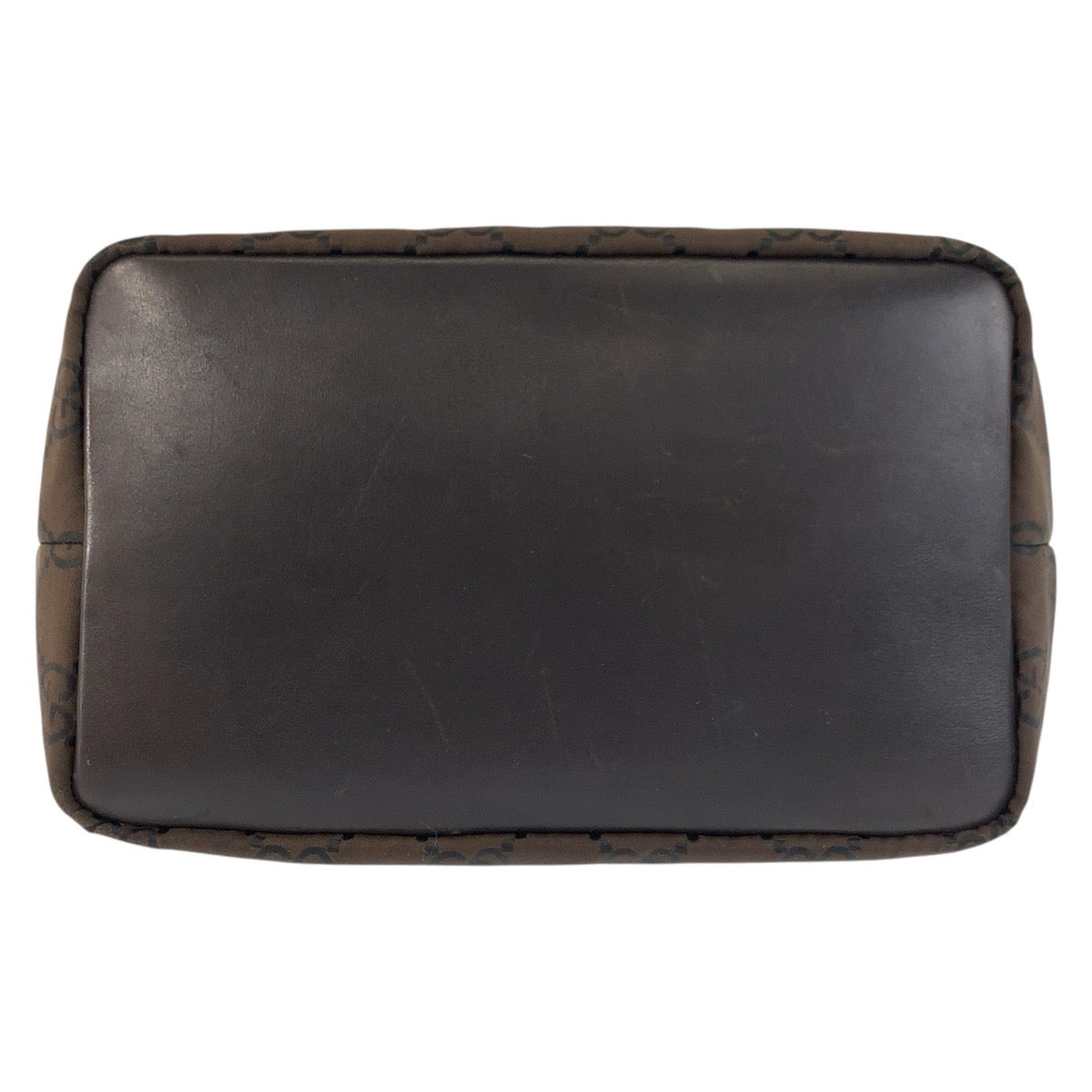 Gucci Shoulder Bag 000 0531 Nylon Brown Bamboo Gg Pattern Women