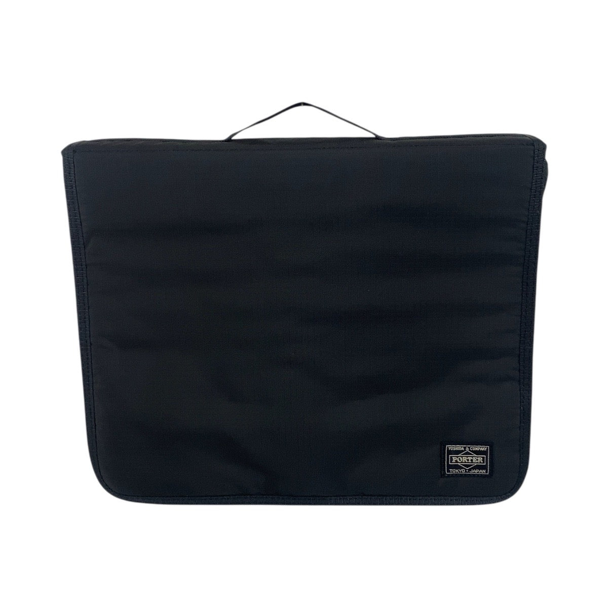 Porter Handbag Nylon Black Silvermetal