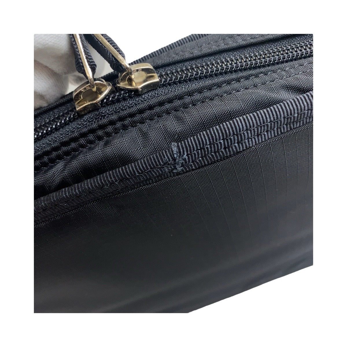 Porter Handbag Nylon Black Silvermetal