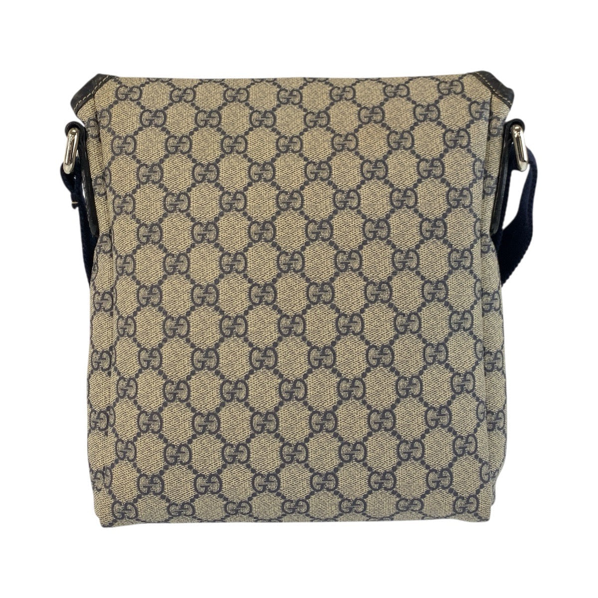 Gucci Shoulder Bag 223666 Gg Supreme Canvas Gray