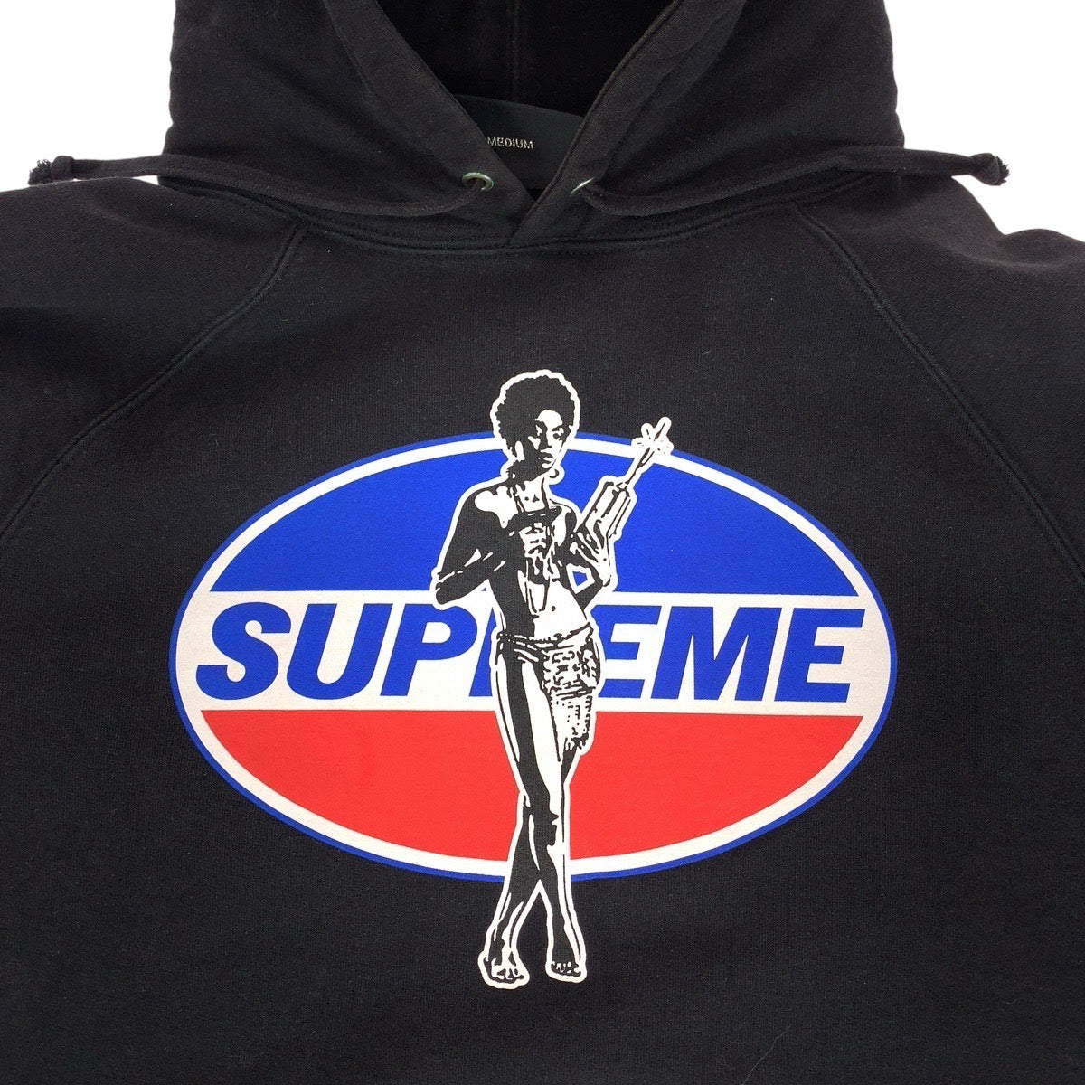 Supreme Hoodie Cotton Black Black Hysteric Glamour Collaboration M