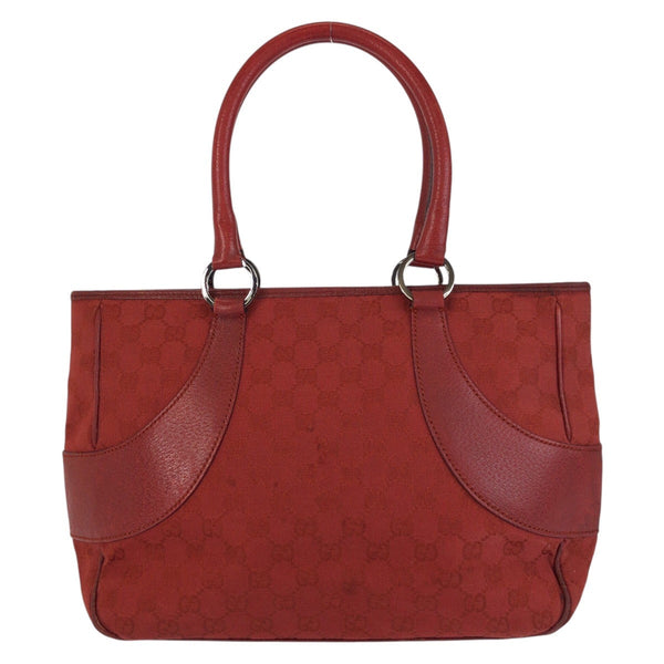 Gucci Tote Bag 113011 Gg Canvas Red