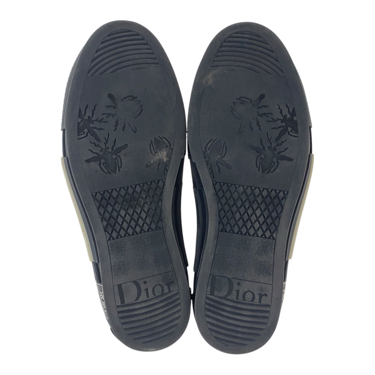 Dior Sneakers Nylon Black Black White 43