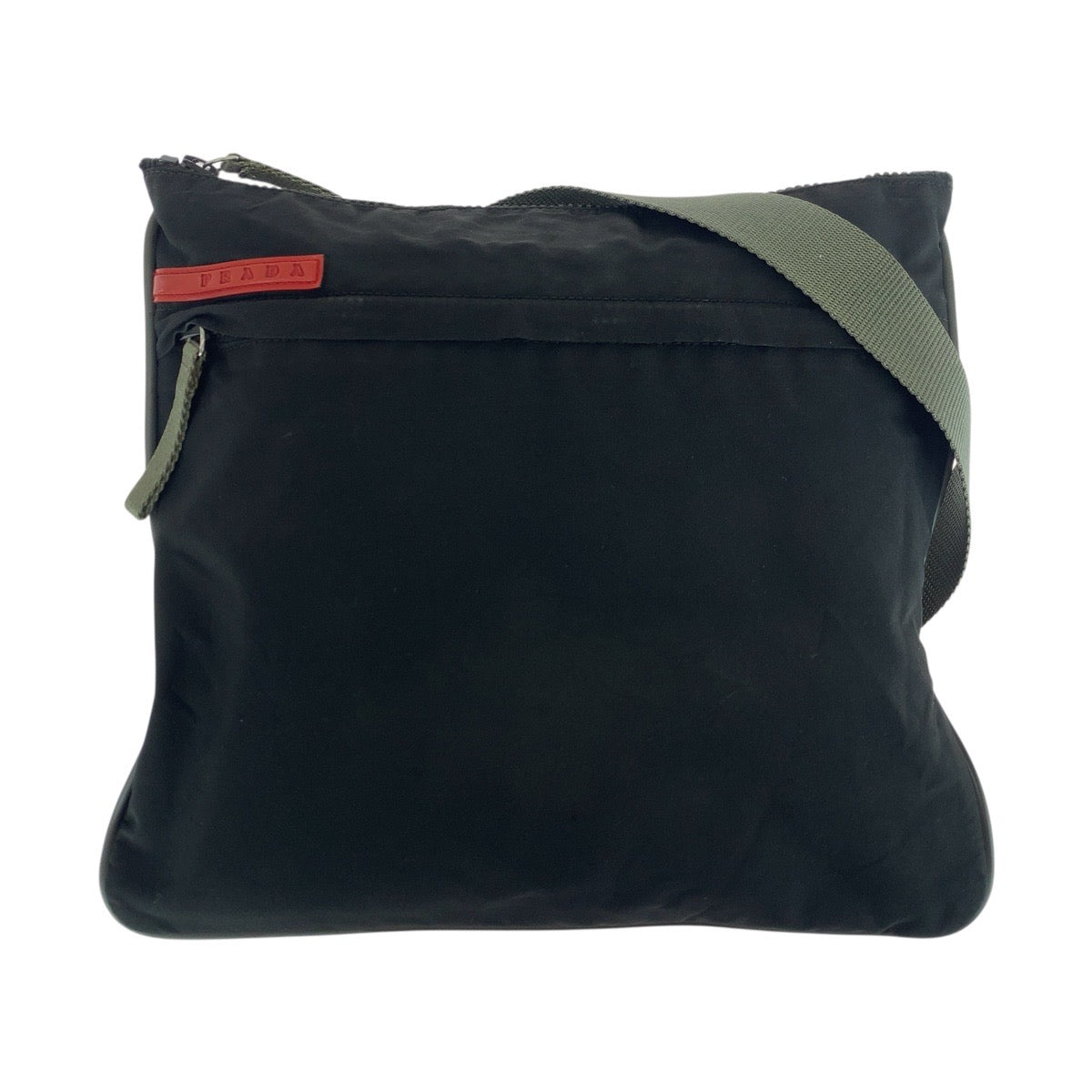 Prada Sports Shoulder Bag Nylon Black Silvermetal Test