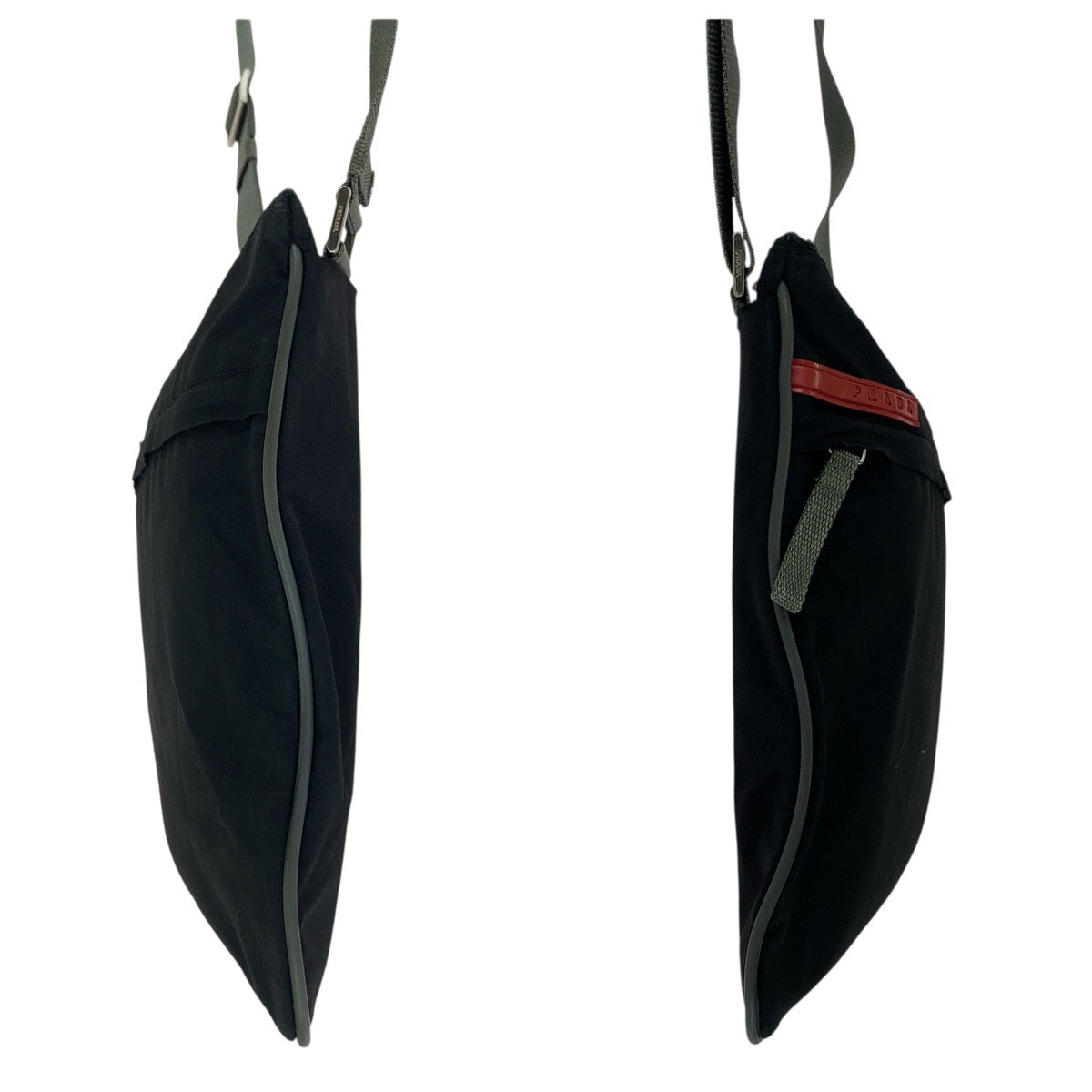 Prada Sports Shoulder Bag Nylon Black Silvermetal Test