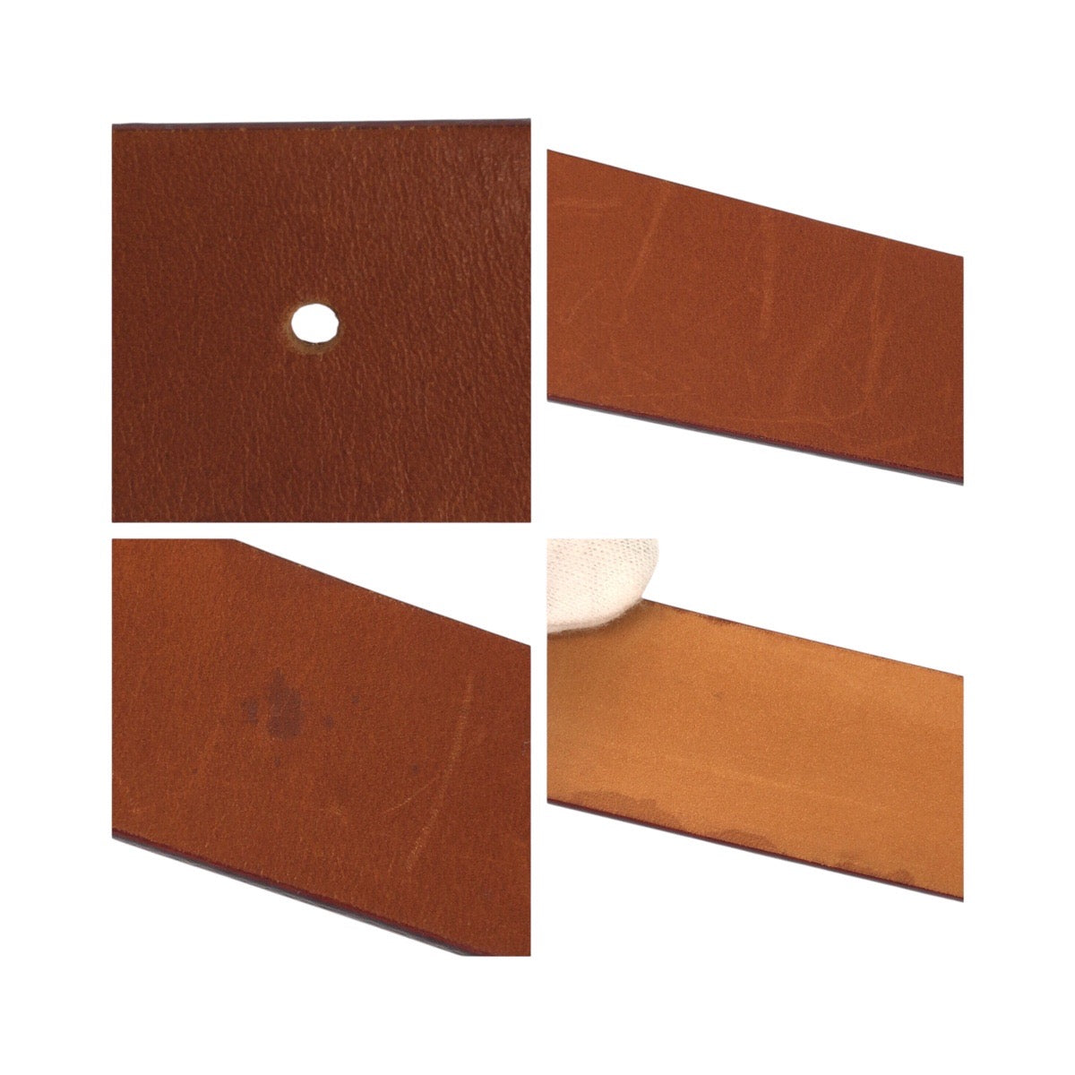 Louis Vuitton Belt M6903 Leather Brown Sunture Lv Initial 36
