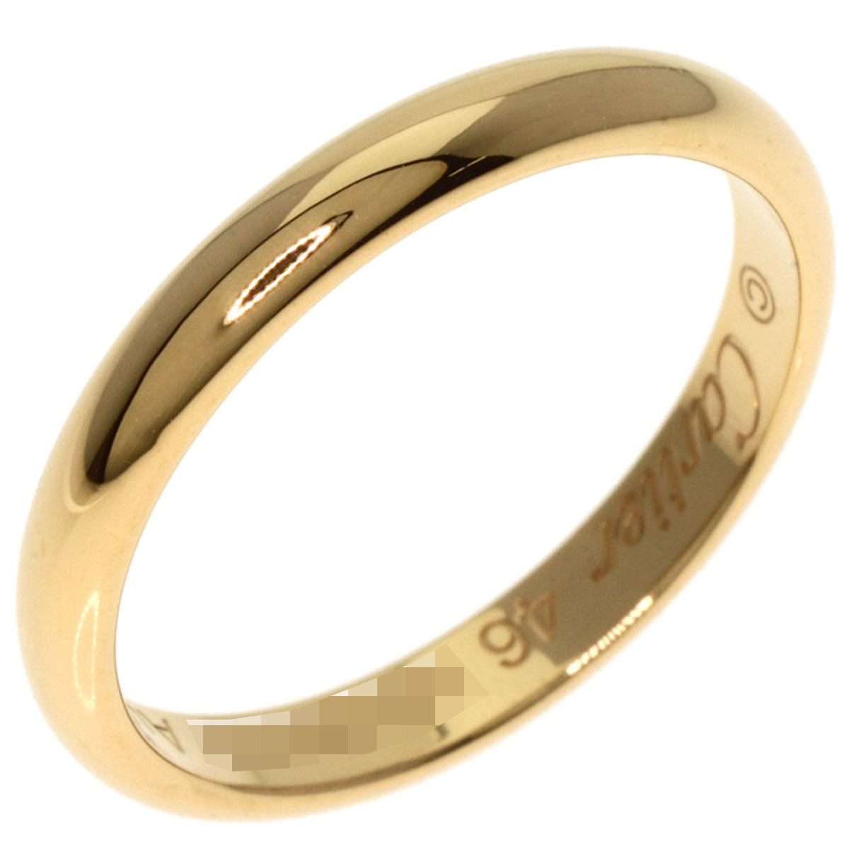 Cartier Ring 18K Yellow Gold Gold Classic Wedding #46