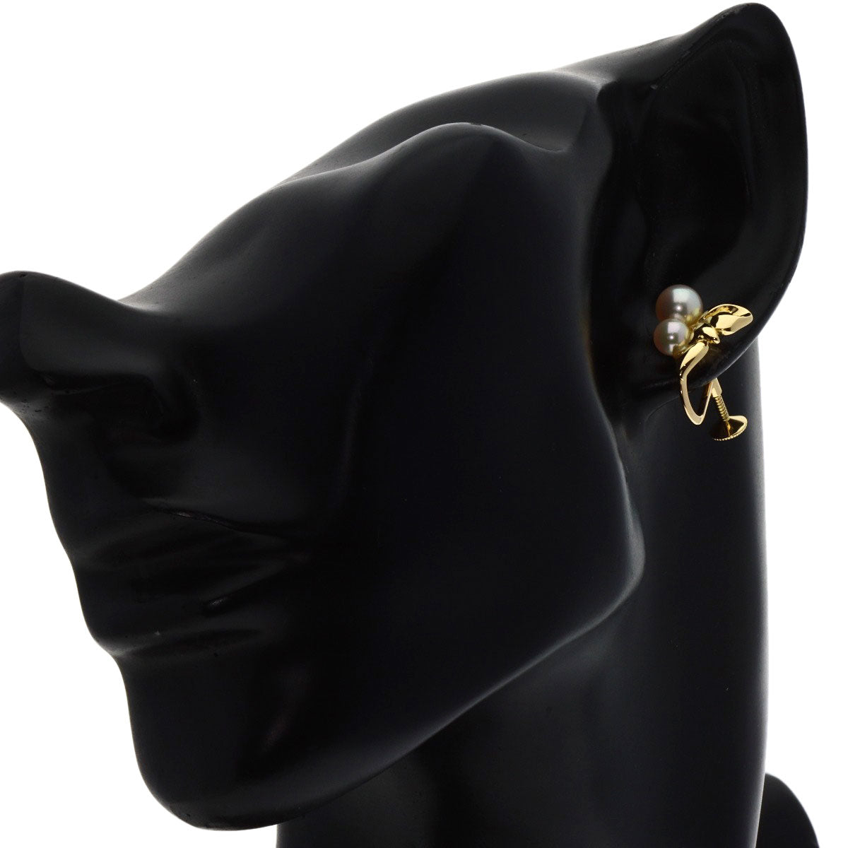 Mikimoto Earring 18K Yellow Gold Gold Pearl